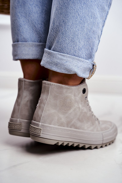 Жіночі кросівки Big Star High Warm Grey GG274070