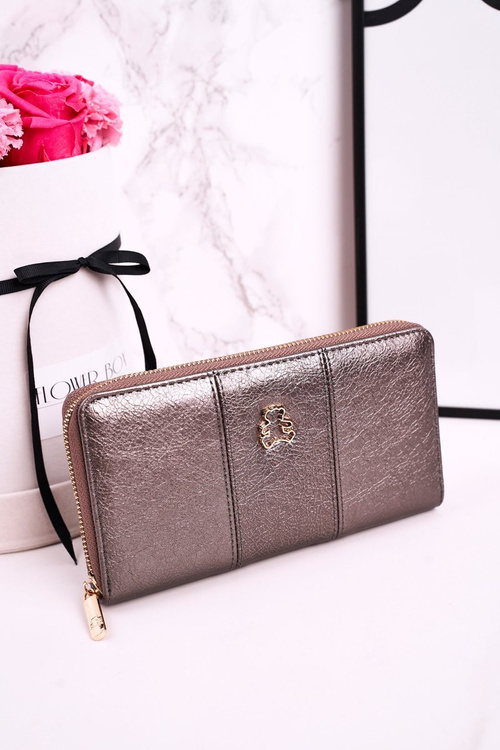Великий жіночий гаманець Lulu Castagnette Silver