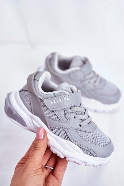 Дитяче спортивне взуття сіре ABCKIDS B933204077