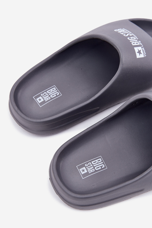 Пінні Чоловічі Сандалі З Логотипом Big Star RR174A013 Сірі