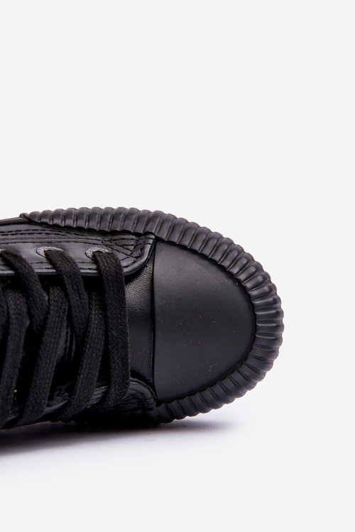 Дитячі утеплені кросівки на блискавці Big Star MM374014 Чорні