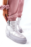 Жіночі зимові черевики Big Star II274118 Silver