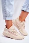 Жіноче спортивне взуття дихаюча бежева Люм'єр