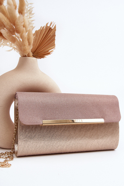 Клатч-конверт з ланцюжком Onelia Pink Gold