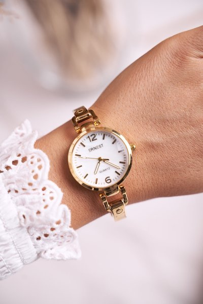 Жіночий годинник-браслет Ernest Gold Chic