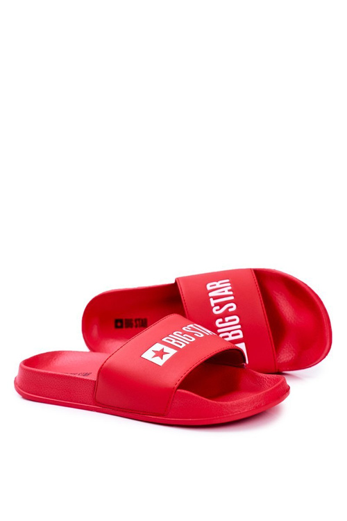 Класичні чоловічі шорти з екошкіри Big Star Red GG174932