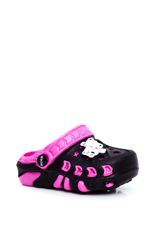 Дитяче взуття Foam Slides Black Polar Bear Oddie