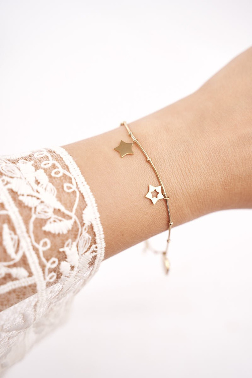 Жіночий браслет Celebrity Gold Stars Easy