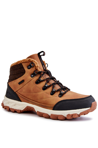 Чоловічі теплі черевики трекінгові Cross Jeans KK1R4021C Camel