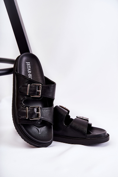 Класичні жіночі тапочки Black Weston