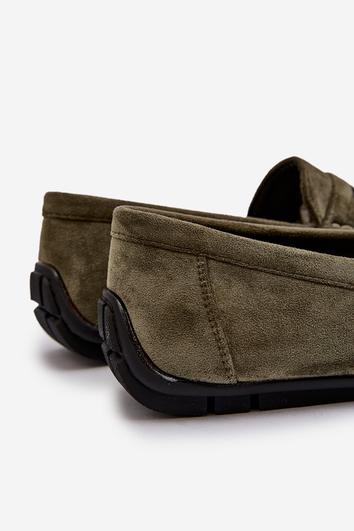 Чоловічі замшеві мокасини темно-сині Wesley