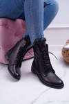 Жіночі черевики натуральна шкіра Nicole Black 2193
