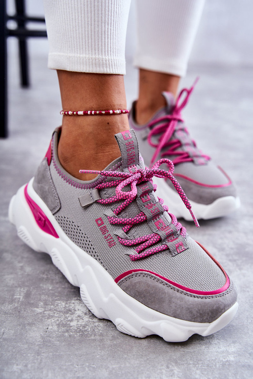 Жіночі кросівки Memory Foam System Big Star KK274030 сірі