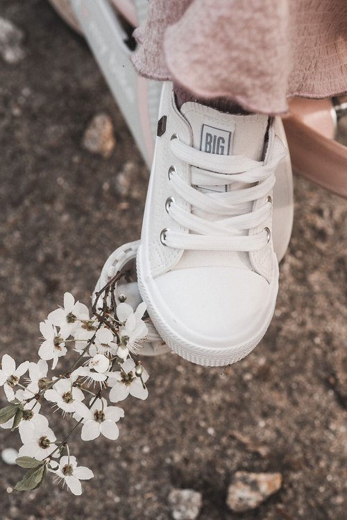 Дитячі шкіряні кросівки BIG STAR JJ374310 Білі