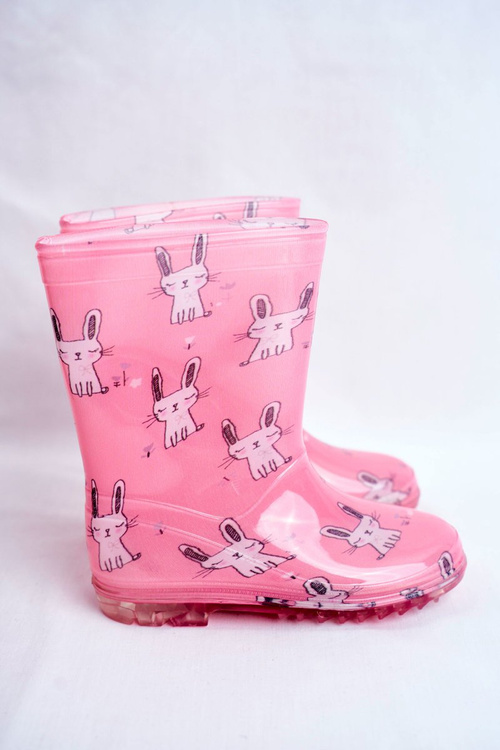 Дитячі гумові чоботи-калоші Pink Rabbit