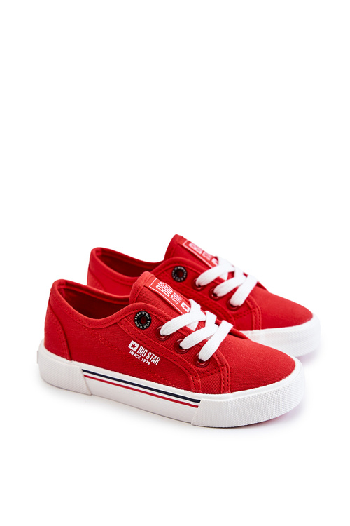 Дитячі низькі кросівки Big Star JJ374172 Червоні