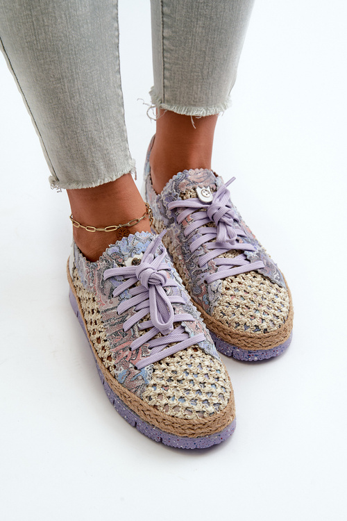 Жіноче шкіряне взуття Maciejka 05897-05 Фіолетовий