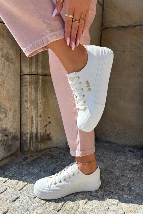 Жіночі Кросівки На Платформі Lee Cooper LCW-25-02-3289 Білі