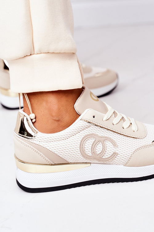 Жіноче спортивне взуття Кросівки Бежеві Under Control