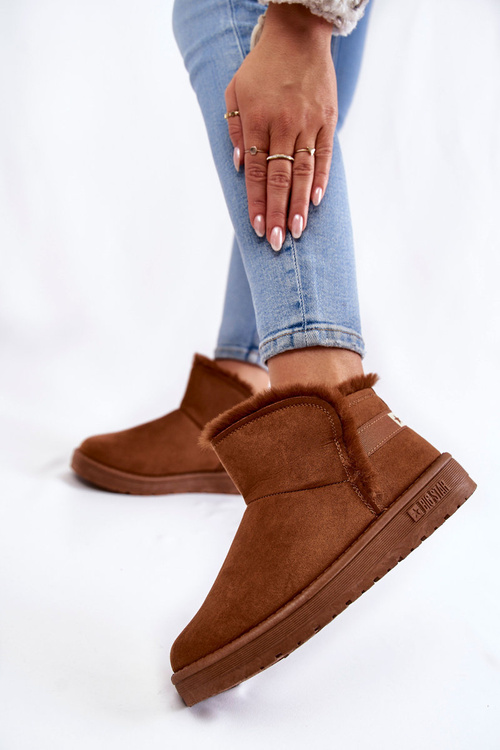 Жіночі зимові черевики Big Star KK274620 Коричневий