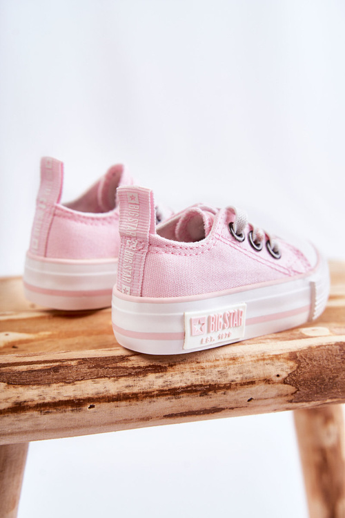 Кросівки дитячі тканинні BIG STAR KK374052 Рожеві