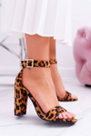 Жіночі босоніжки на шпильці Panther Serenity