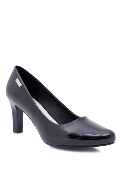 Жіночі човники Sergio Leone Black Lacquered Orsola