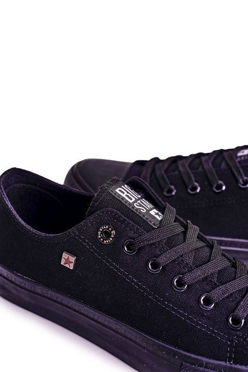 Чоловічі класичні низькі кросівки BIG STAR AA174009 Чорні