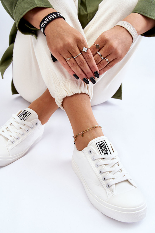 Класичні низькі кросівки Big Star LL274091 білі