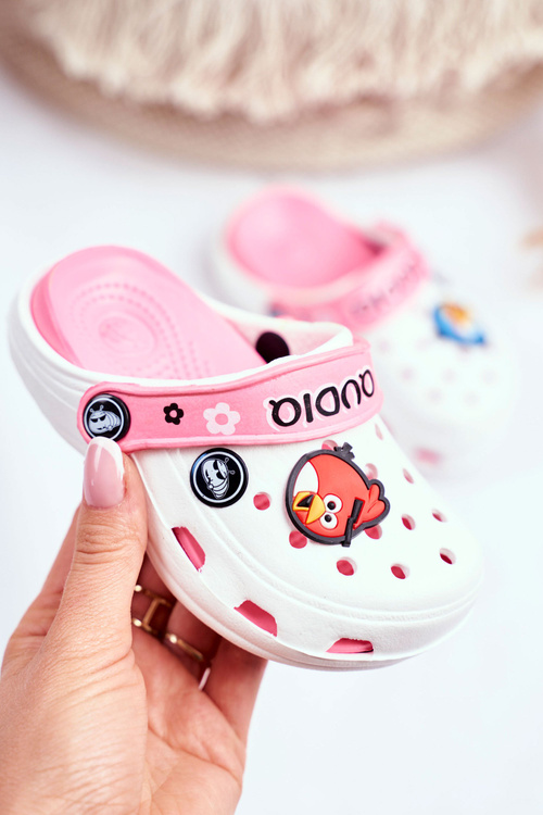 Дитяче взуття Foam Slides White Birds AngryBirds 