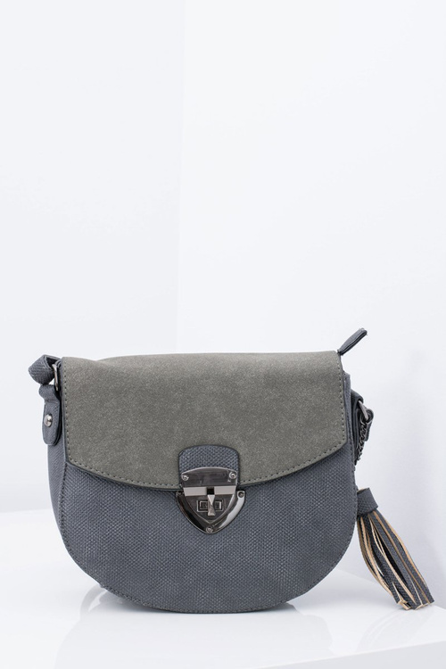 Жіноча сумочка Letter Bag сіра