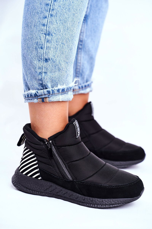 Жіночі зимові черевики Big Star Black GG274470