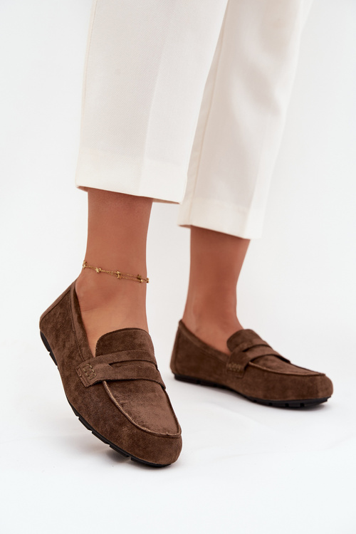 Лофери Мокасини Жіночі Плоскі Темно-зелені Soreline