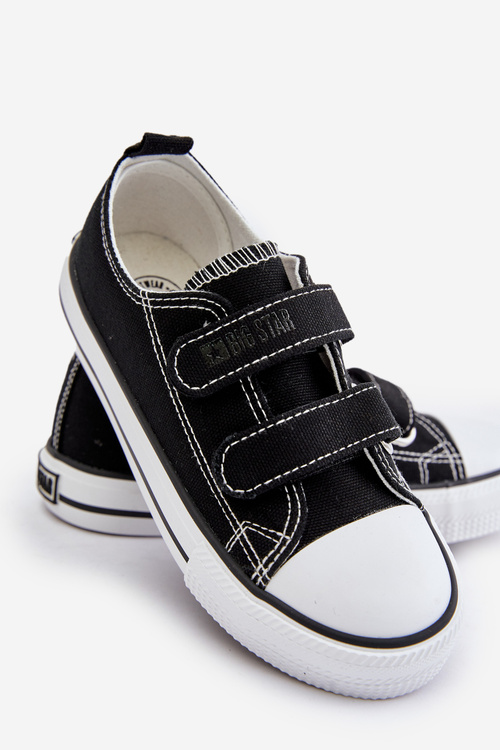 Дитячі кросівки на липучці Big Star OO374008 Чорні