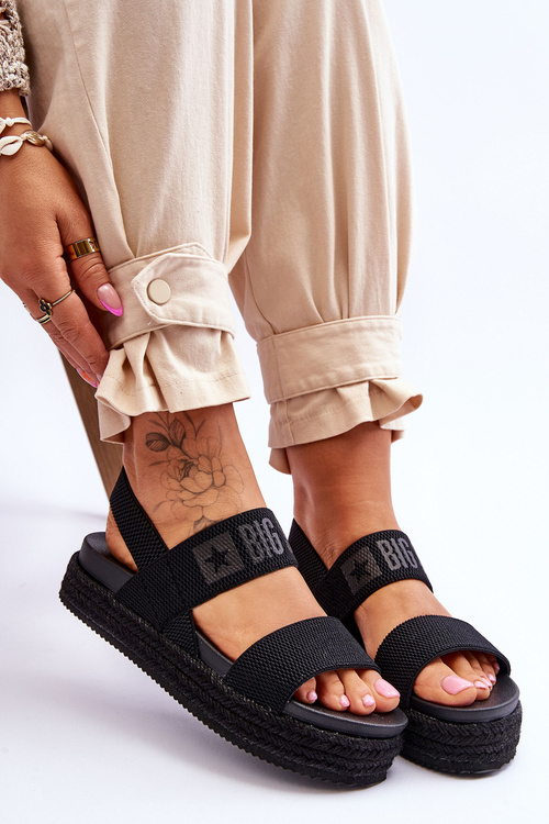 Жіночі босоніжки Big Star LL274856 Чорні