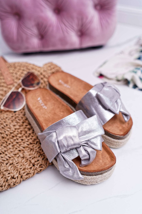 Жіночі шльопанці Vices Silver 6275