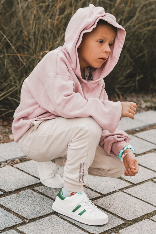 Дитяче спортивне взуття Big Star на липучці біле GG374019