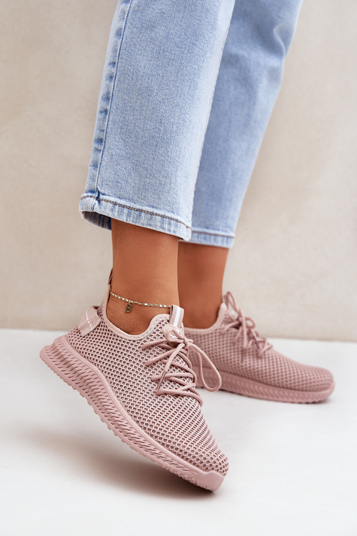 Сітчасте Взуття Для Спорту На Блискавці Для Жінок Рожеве Harice