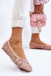 Ажурні Модні Балерини Рожеві Тіаго