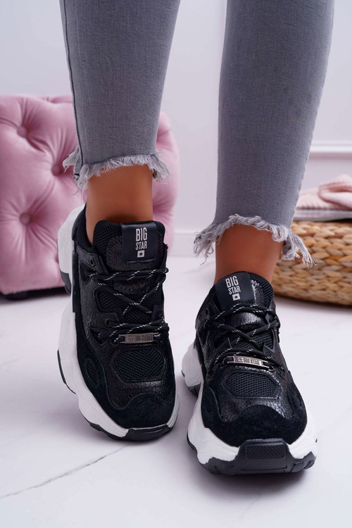 Жіноче спортивне взуття Big Star by Daniel Lopez Black FF274431
