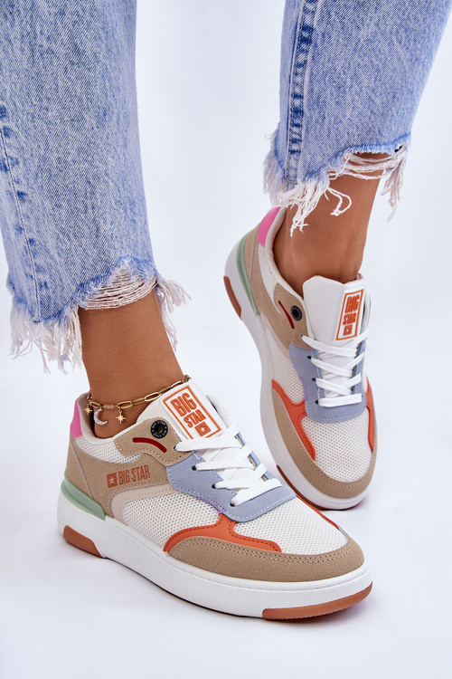 Жіноче спортивне взуття Кросівки Big Star LL274437 різнокольорові