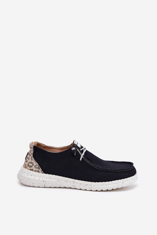 Легкі Текстильні Черевики Для Жінок McKeylor 96116 Чорні