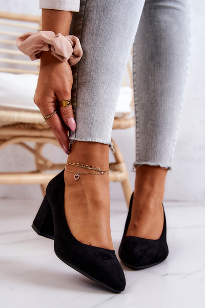 Замшеві туфлі Sergio Leone PB411 Чорні