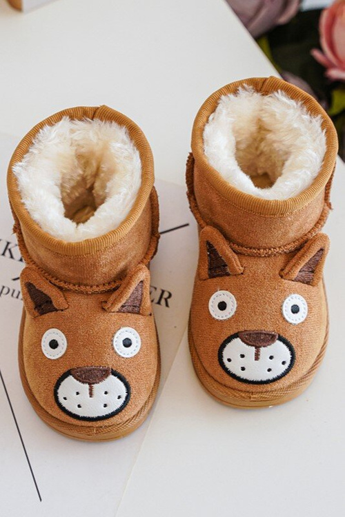 Дитячі утеплені чоботи Snow Boots Camel Vavena