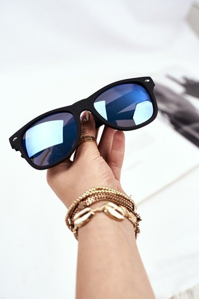Сонцезахисні окуляри Black Mat Unisex Blue Mirror