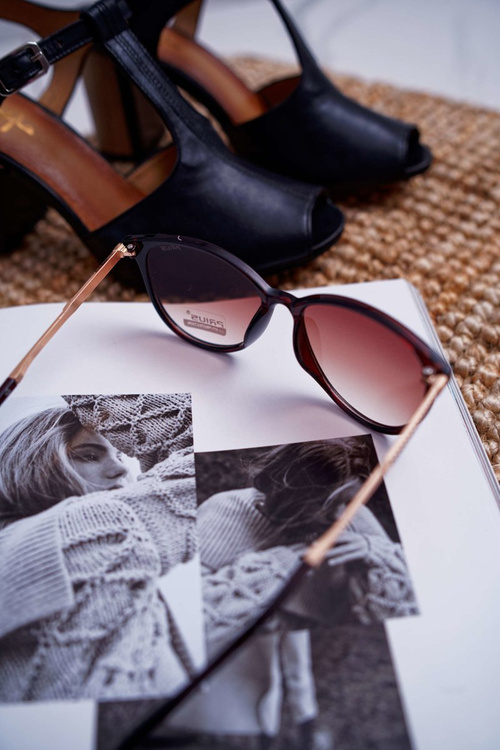 Коричневі сонцезахисні окуляри Prius PR-V33