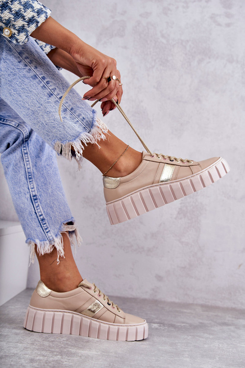 Жіночі спортивні шкіряні туфлі на зв'язці біло-блакитні Ariva