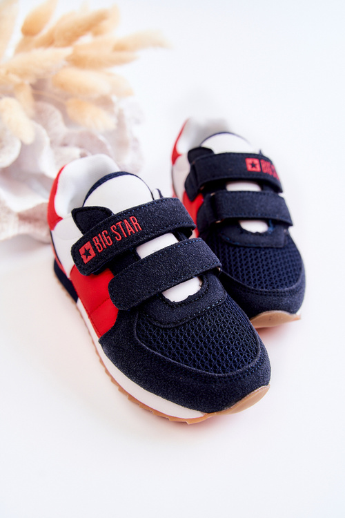 Дитяче спортивне взуття Memory Foam Big Star JJ374256 Темно-синьо-червоний