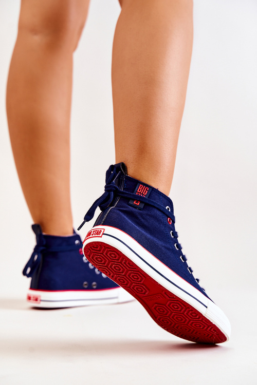 Високі кросівки Big Star JJ274125 Темно-синій