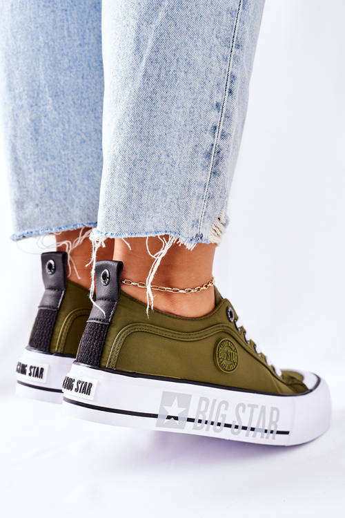 Кросівки на платформі BIG STAR II274024 Хакі